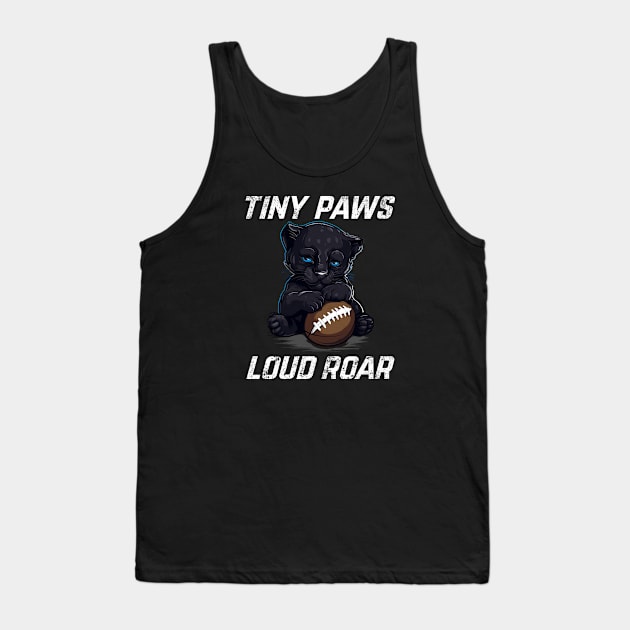 Tiny Paws Loud Roar Tank Top by Digital Borsch